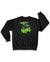 Premium Crew Sweatshirt Lime Green