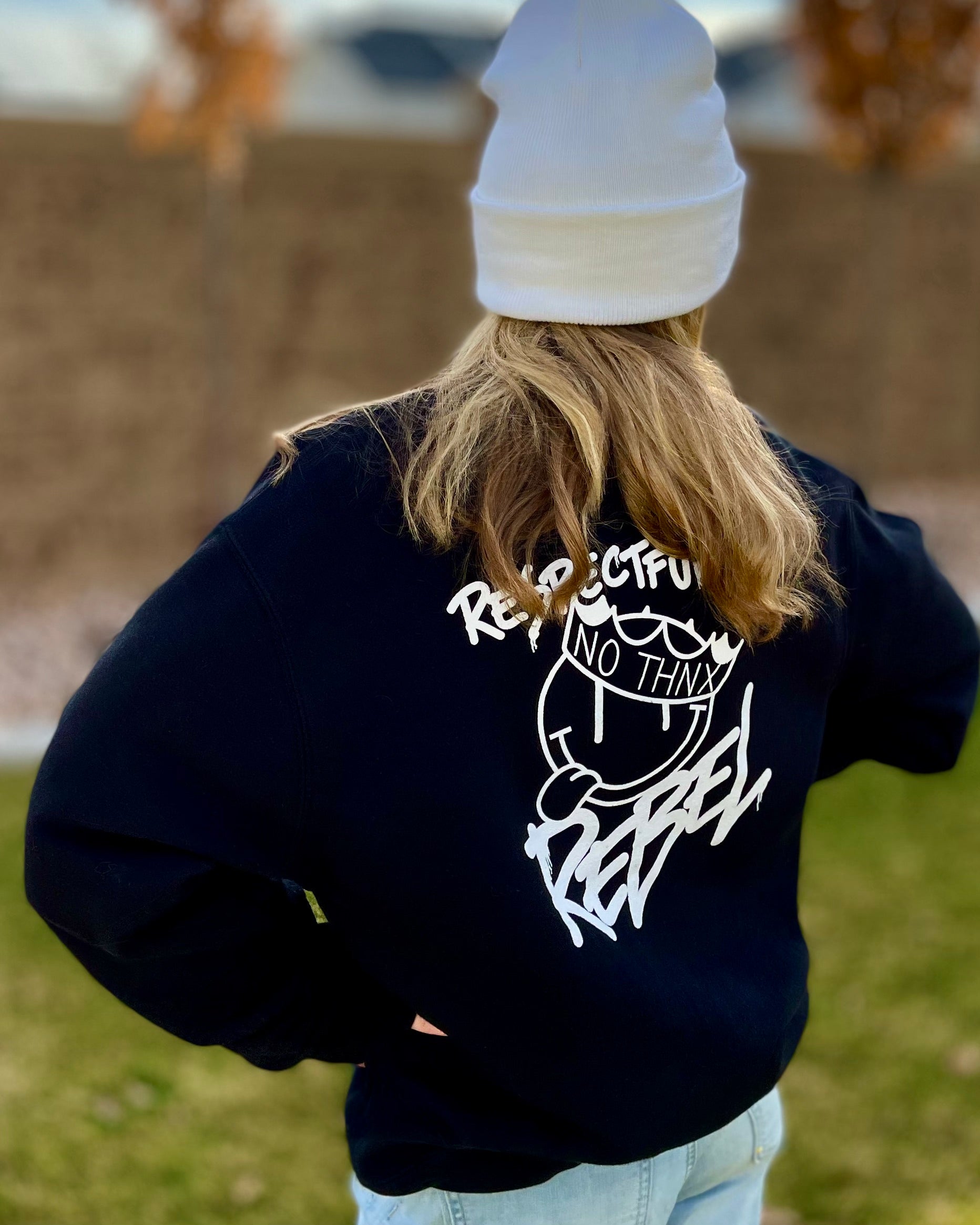 Premium crew sweatshirt hot sale